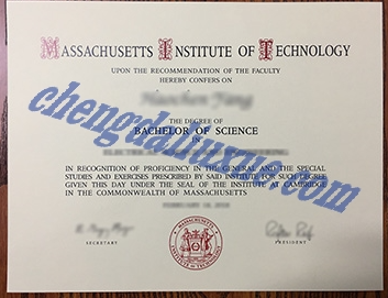 美国麻省理工学院毕业证样本(外国毕业证图片)