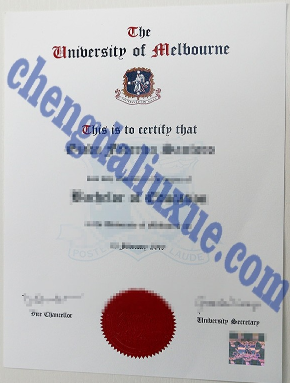 澳大利亚墨尔本大学毕业证样本（Customized graduation certificate from the University of Melbourne, Australia）