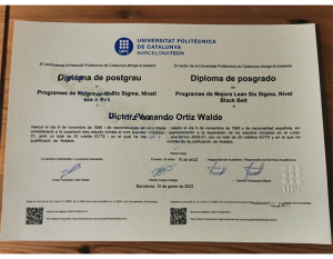 西班牙加泰罗尼亚理工大学毕业证图片（Customized graduation certificate for Spanish universities）